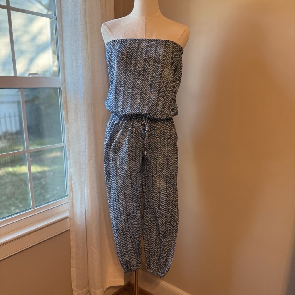 Abbeline Striped Jumpsuit - Picture 1 of 5